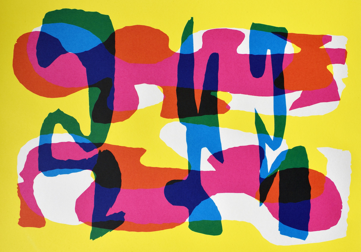Sharon Adokorach, Talking Shapes, ink on paper, 2022. 53 x 38 cm. Image courtesy of the Artist and ActionSpace.