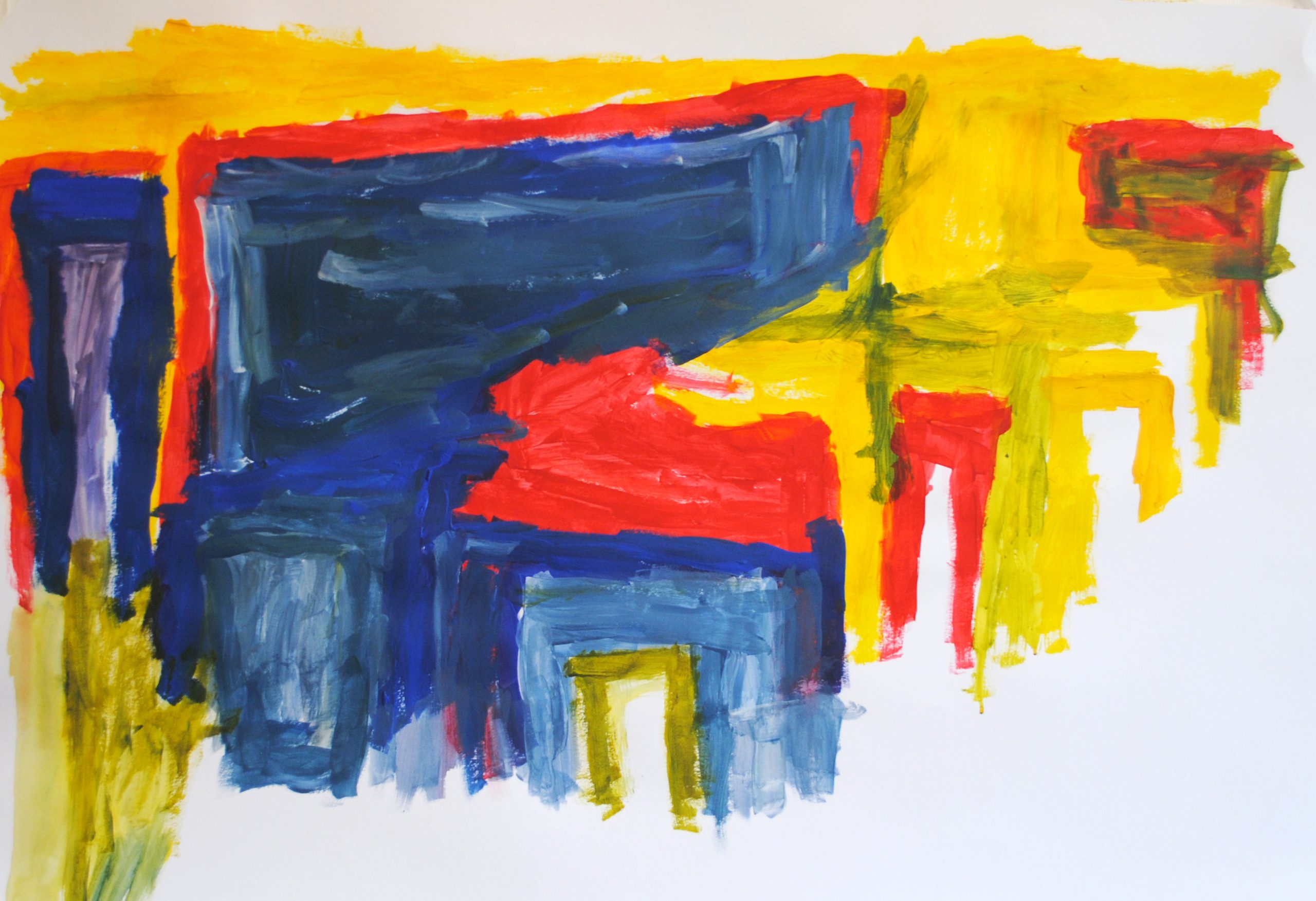 An abstract painting.