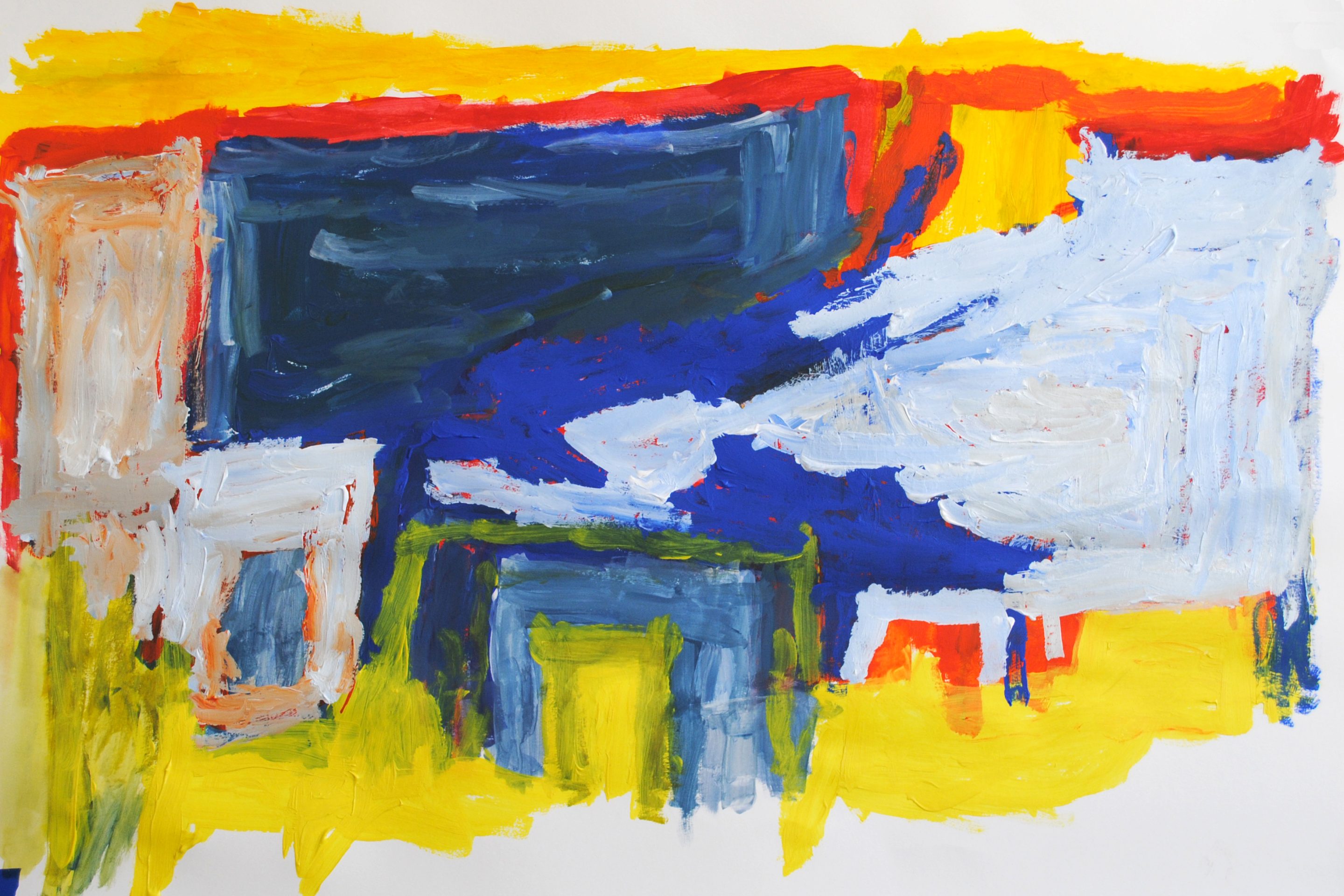 An abstract painting.