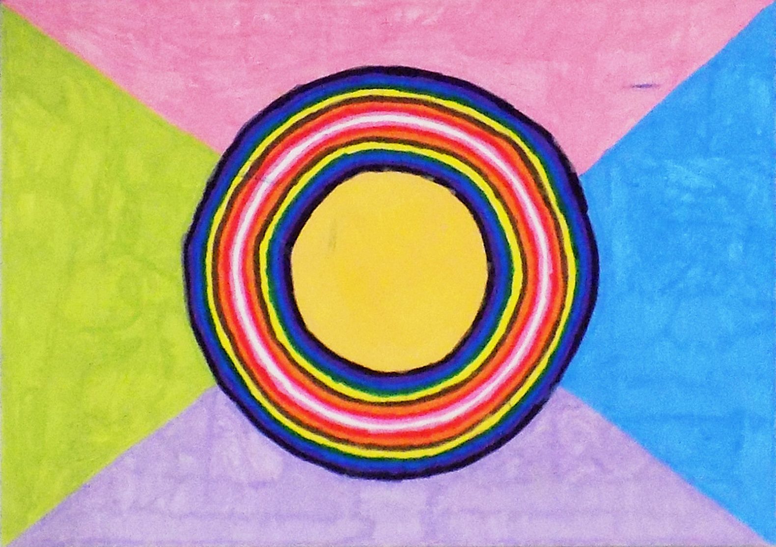A colourful abstract artwork.