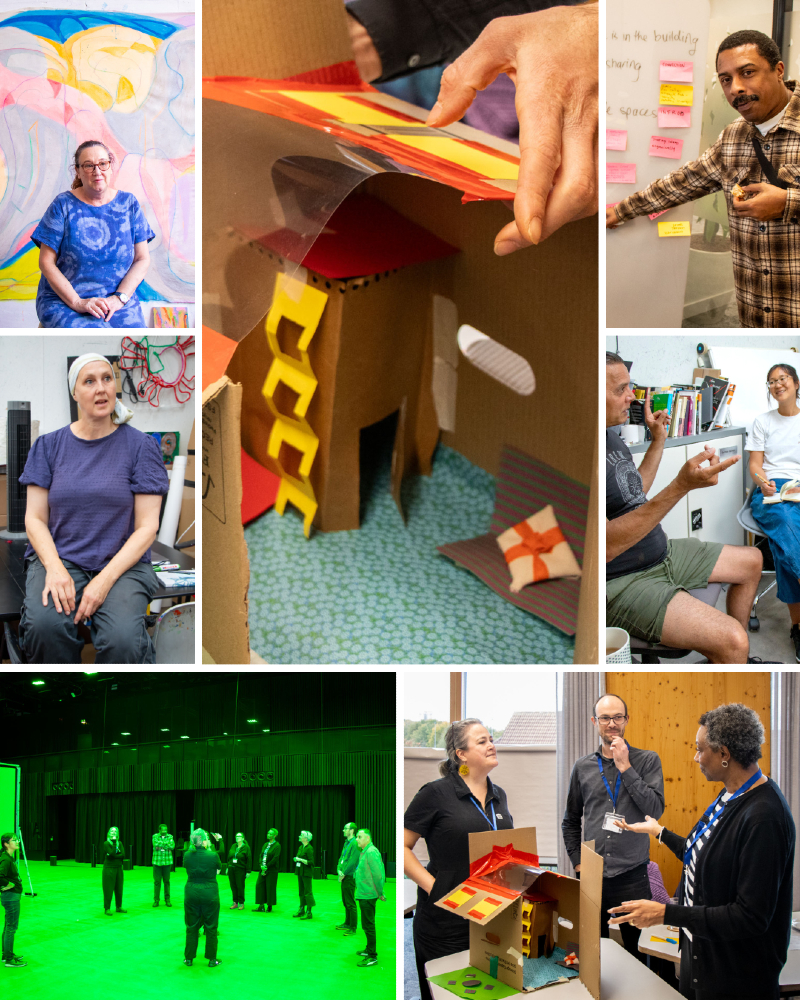 CVAN sharing event collage image.