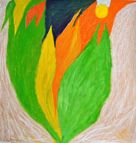 An abstract drawing.