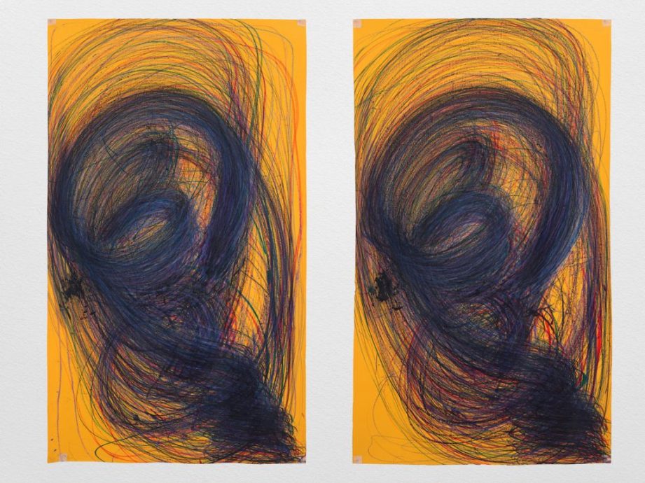 Nnena Kalu's drawing titled 'Drawing No.74'