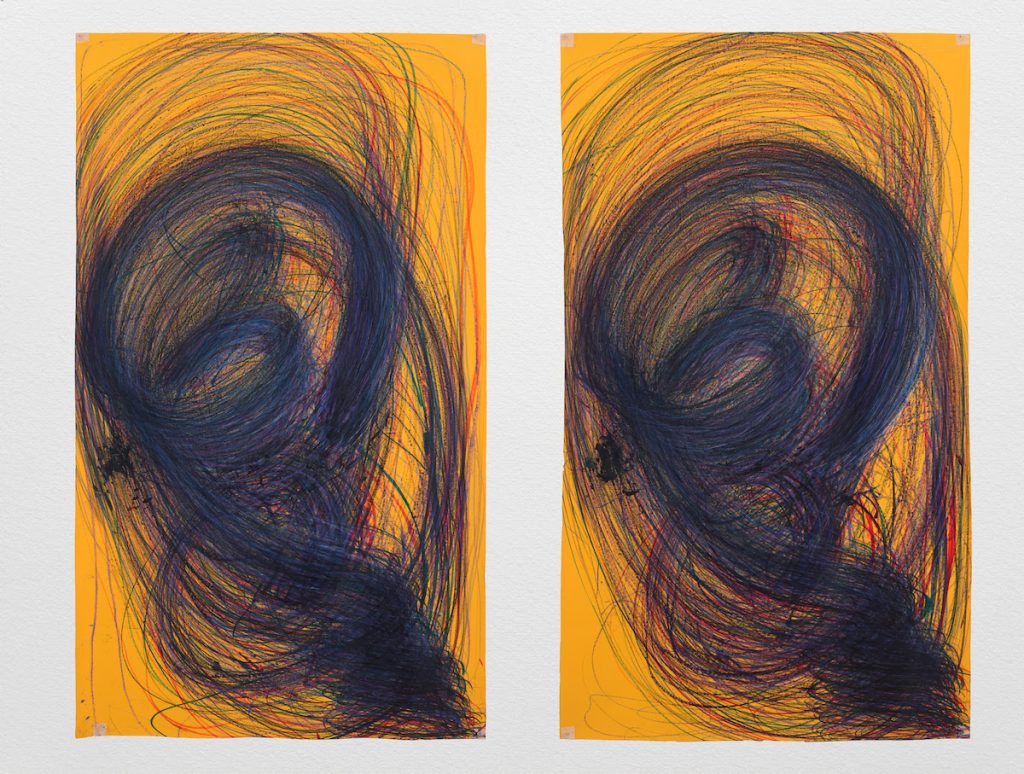 Nnena Kalu's drawing titled 'Drawing No.74'