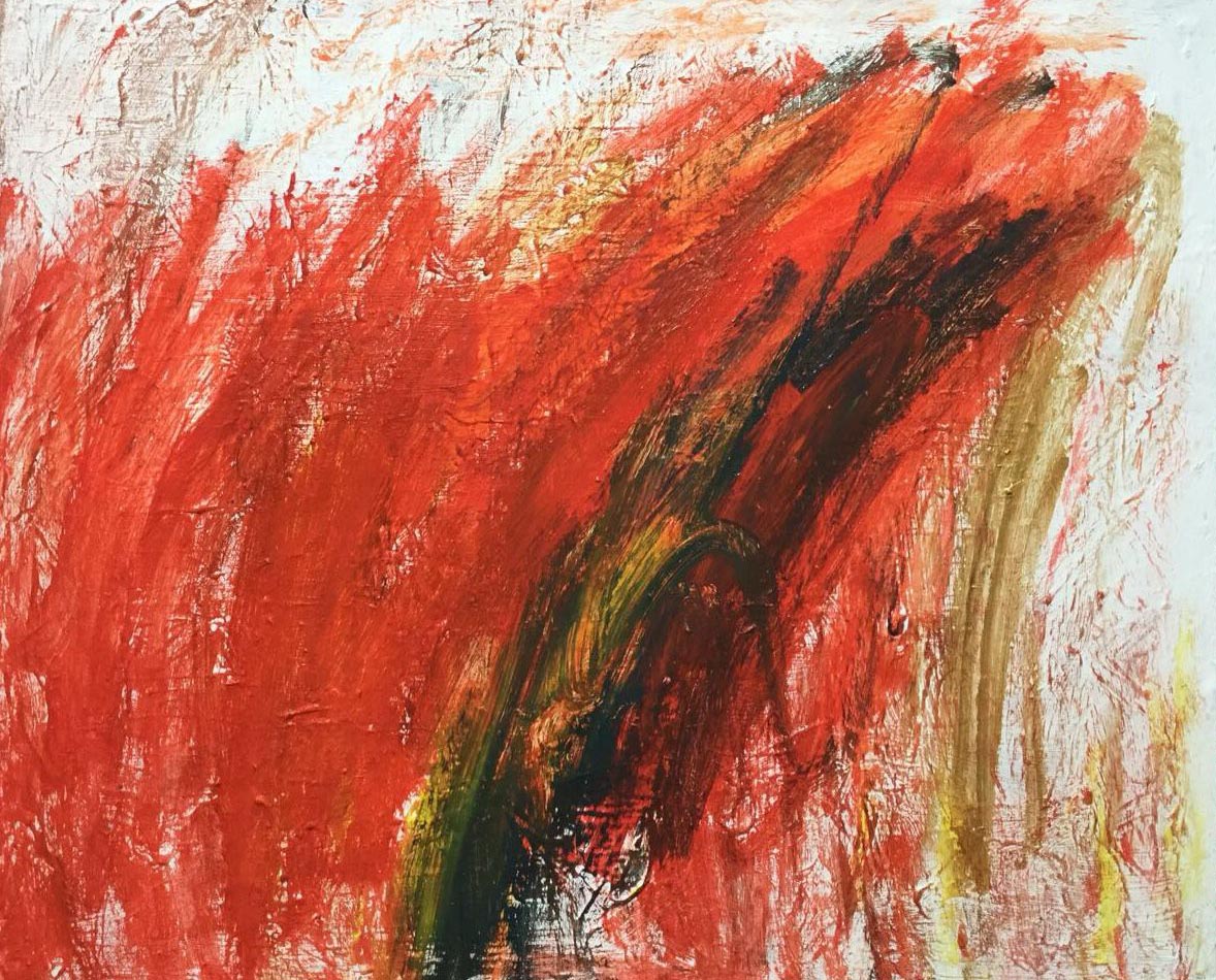 An abstract painting.