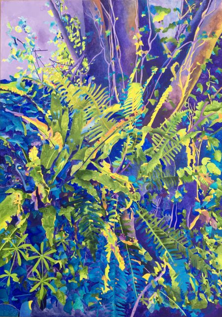 Ferns in Hedgerow, 2022