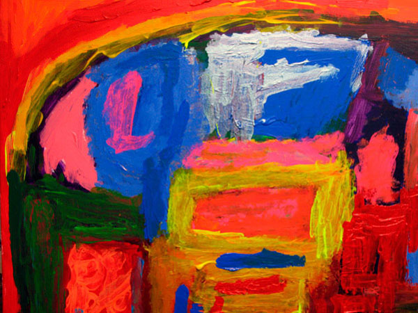 An abstract painting.