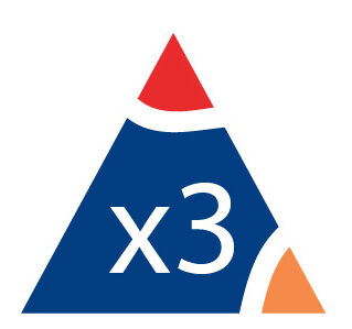 x3 logo