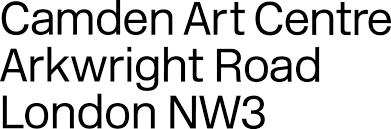 Camden Art Centre black logo.