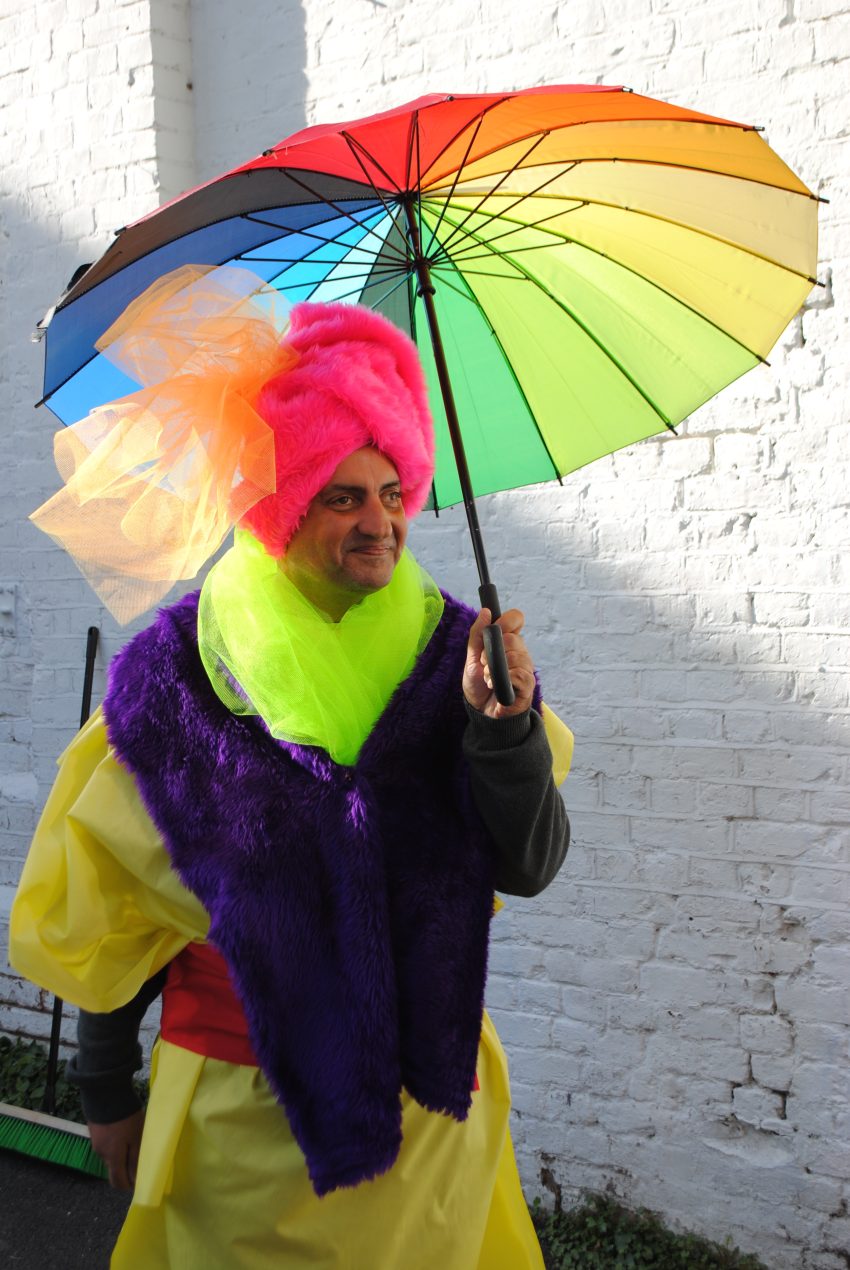 Pardip Kapil during Pop up Pardip in October 2016. Image courtesy of the Artist and ActionSpace