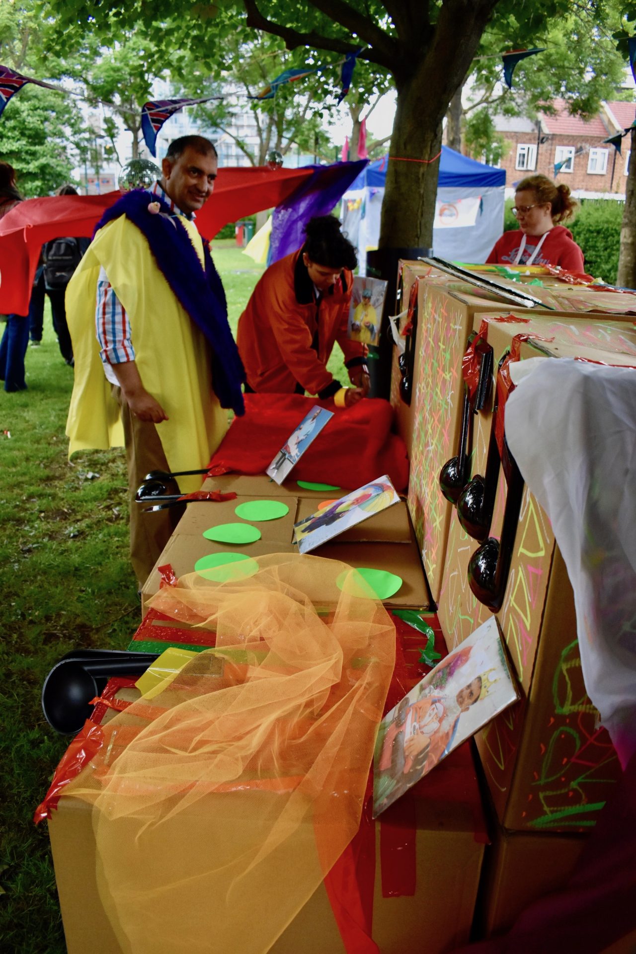 Pardip Kapil during Pop up Pardip in October 2016. Image courtesy of the Artist and ActionSpace