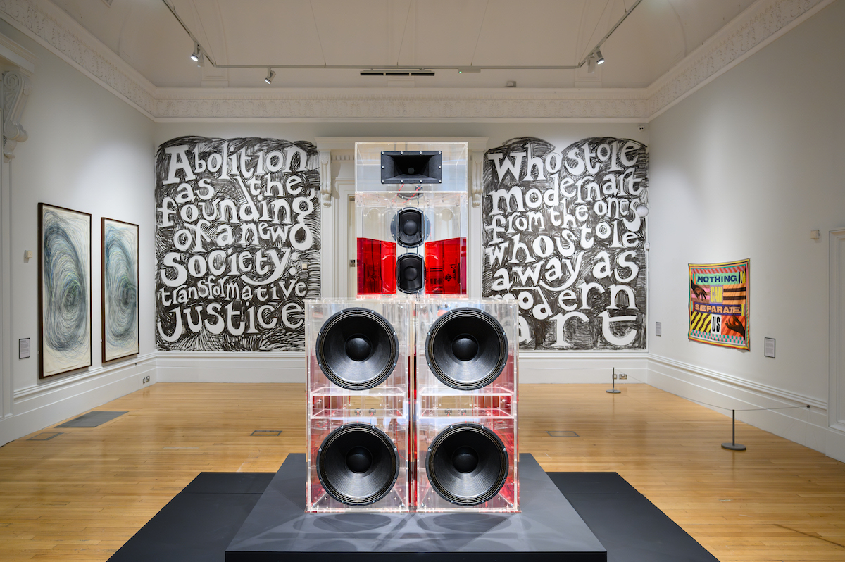Nnena Kalu, Conversations, Walker Art Gallery, Installation view. Courtesy of the artist and Walker Art Gallery, Liverpool. Photo credit: Pete Carr.