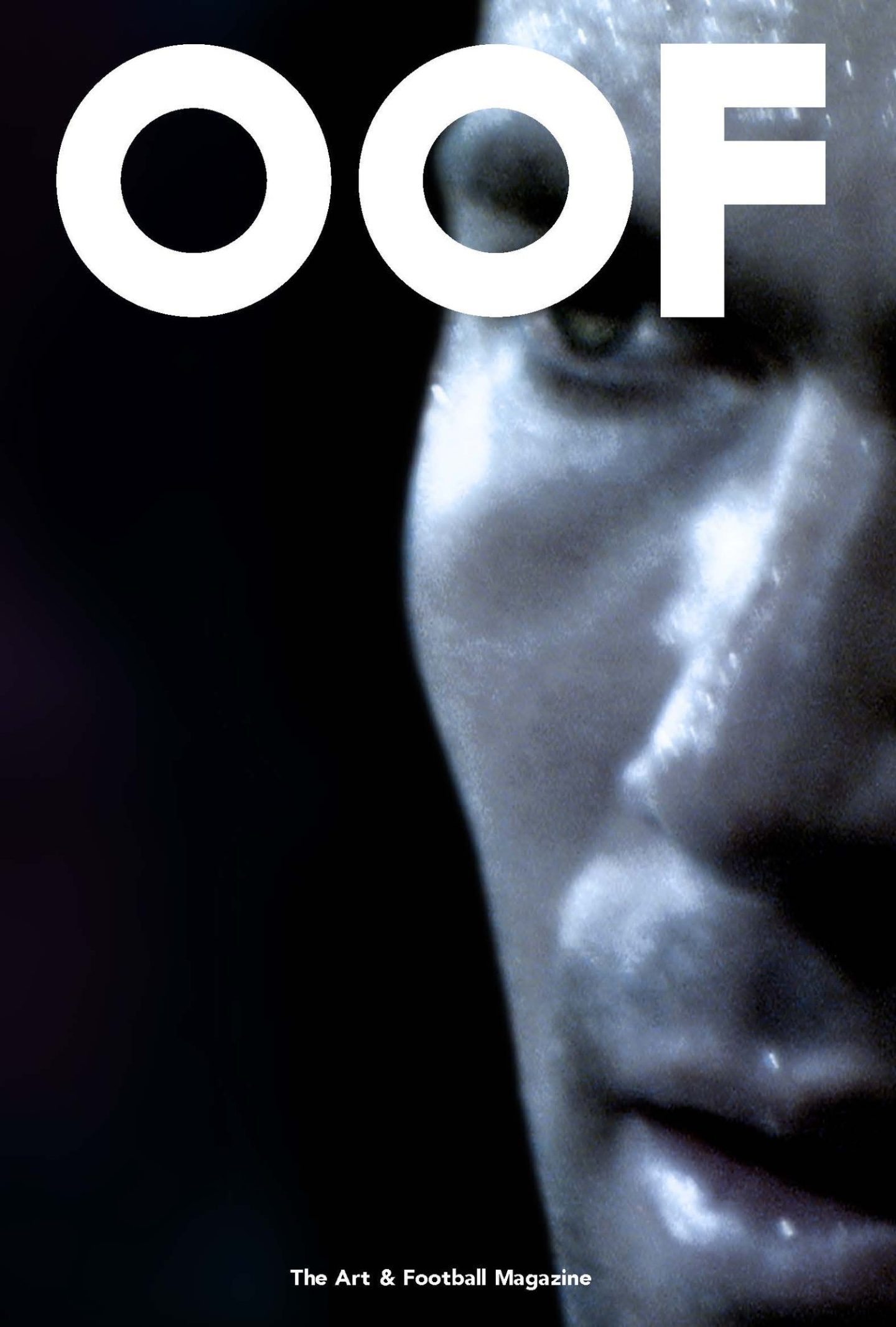 The front cover of OOF magazine, which has a feature inside about Babajide Brian's artwork.