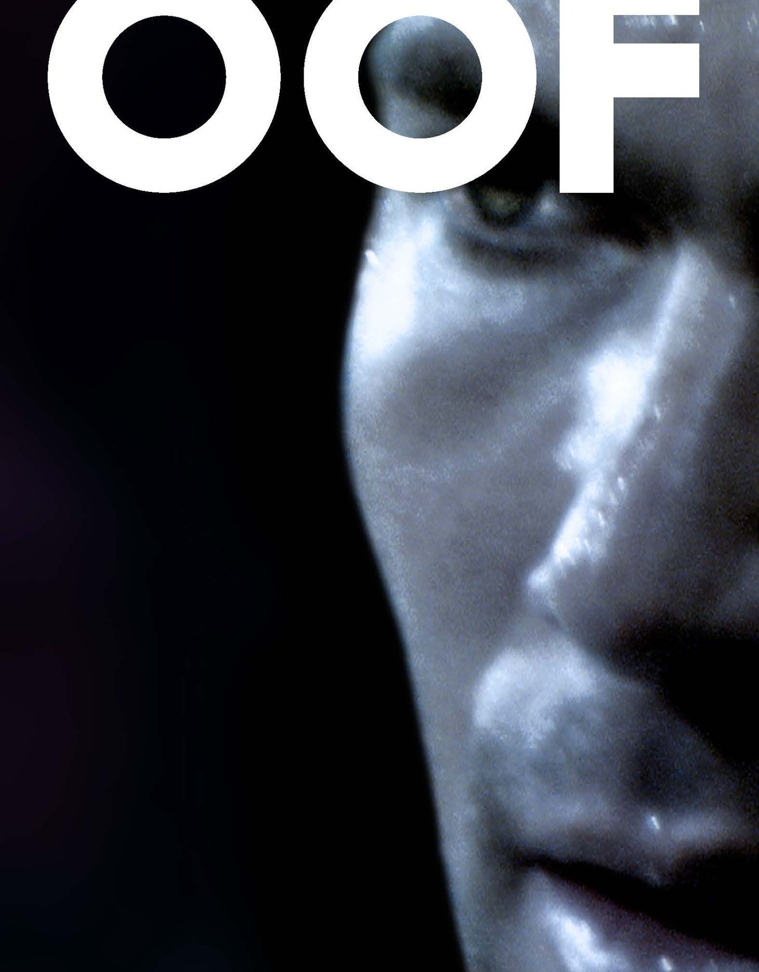 The front cover of OOF magazine, which has a feature inside about Babajide Brian's artwork.