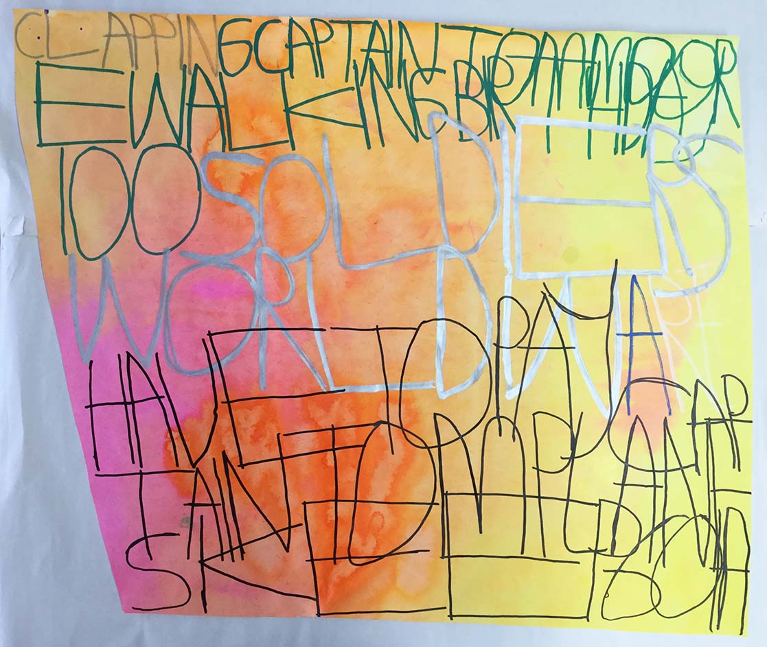 Patrick Moses, Clapping for Captain Tom Moore. Image courtesy of the Artist and ActionSpace