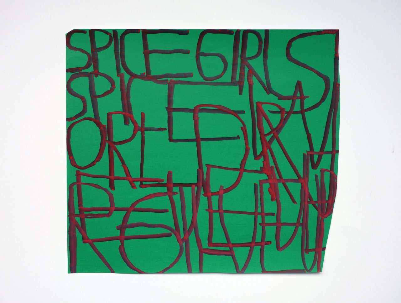 Patrick Moses, Spice Girls. Image courtesy of the Artist and ActionSpace
